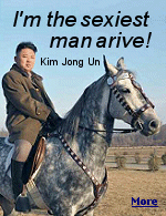 ''The People's Daily'' published a story congratulating North Korean leader Kim Jong Un on being named 2012's ''Sexiest Man Alive'' by the satirical ''Onion''.